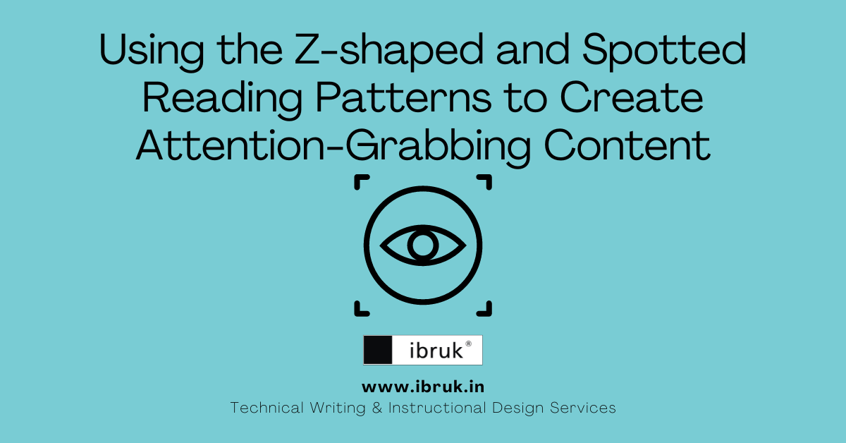 Using the Z-shaped and Spotted Reading Patterns to Improve Content Usability